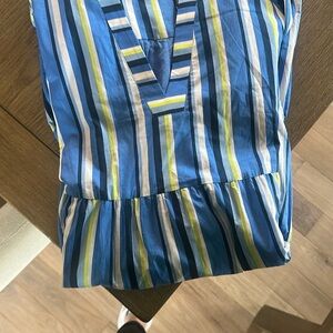 Eliza J Multicolor Striped Dress
